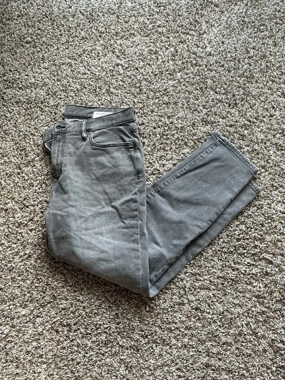 Banana Republic Standard Jean Slim Fit Grey Denim